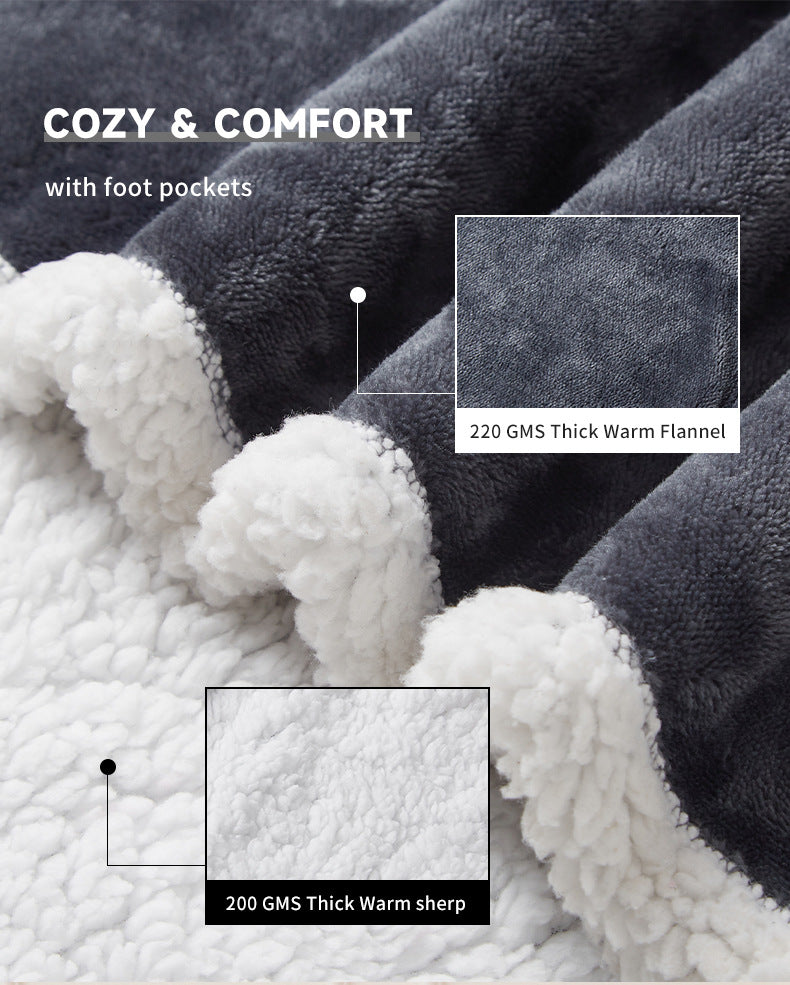 CozyWear Wearable Heated Blanket