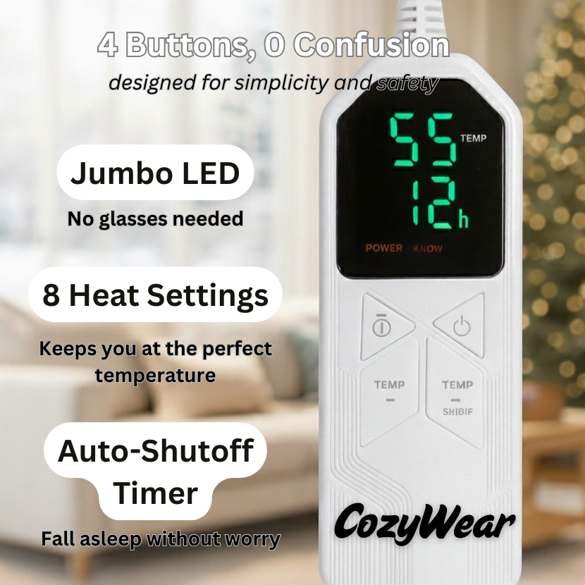 CozyWear™ Wearable Heated Blanket